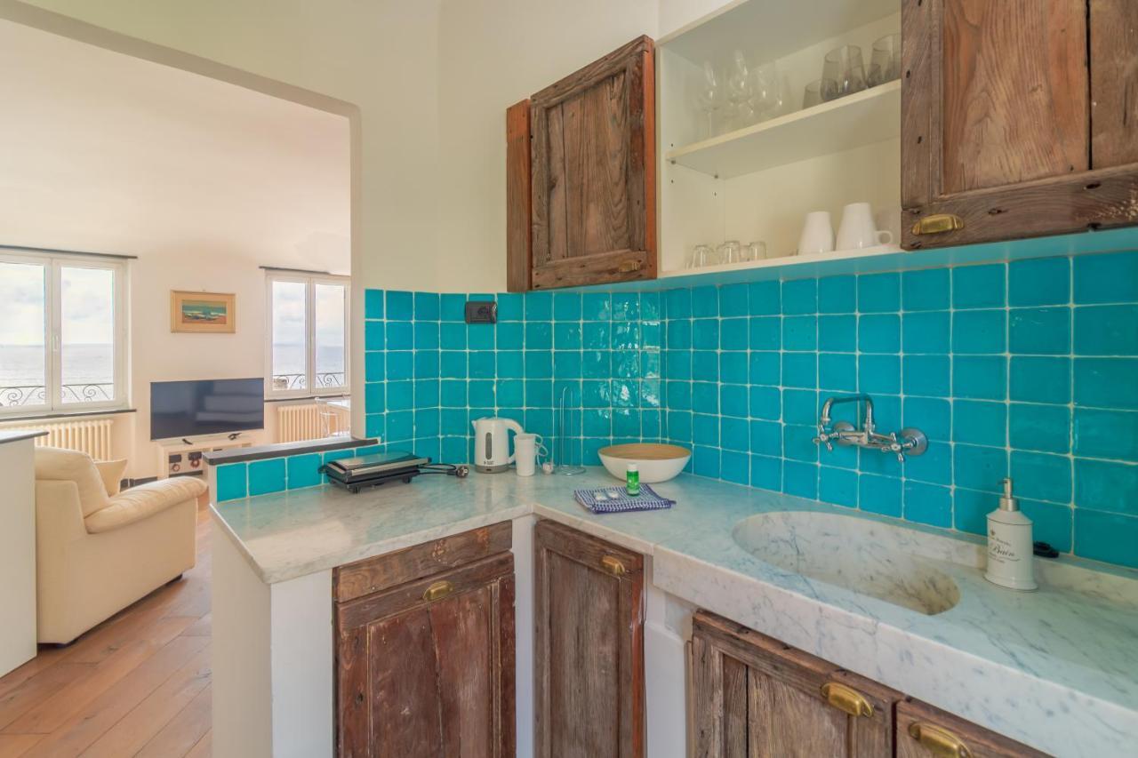 Sunny House Apartment Camogli Luaran gambar