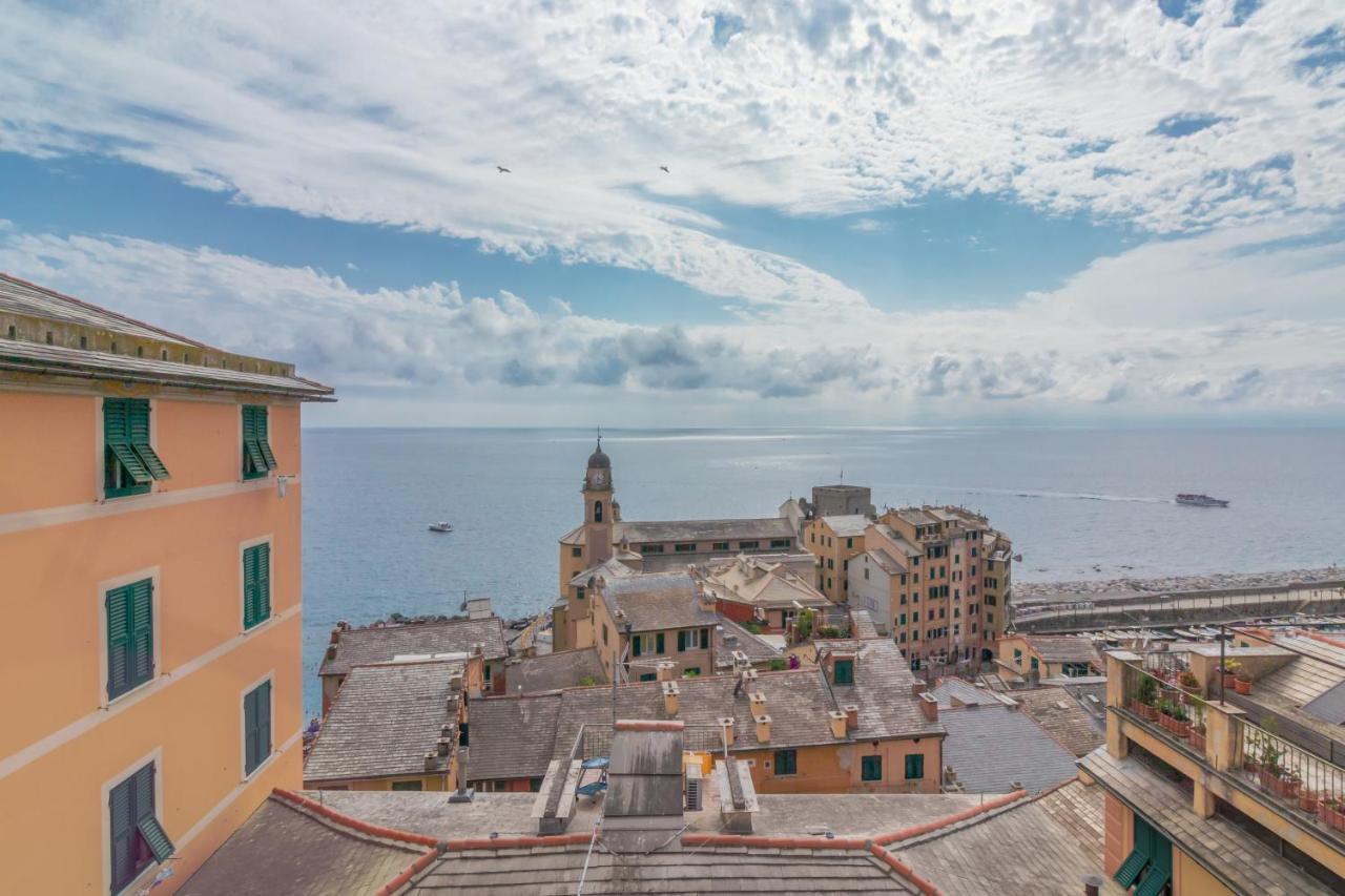 Sunny House Apartment Camogli Luaran gambar